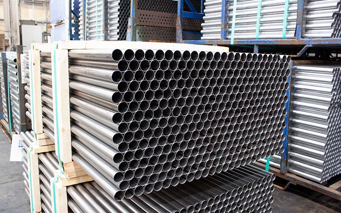 A relevant stock photo of steel tube supplier in a typical setting.