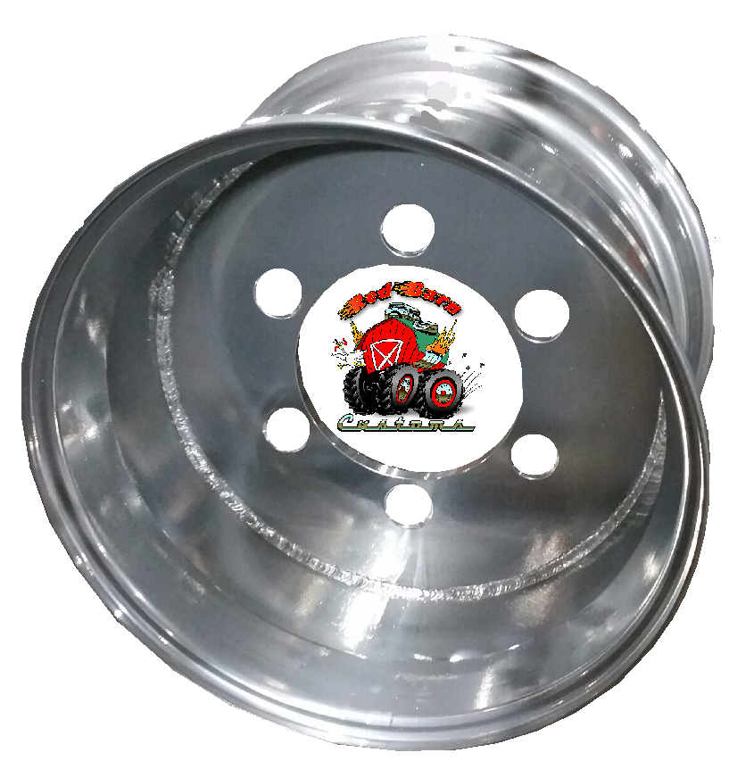 A relevant stock photo of steel wheels custom in a typical setting.