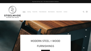 Steelmade Furnishings | Steel + Wood Furniture Made in Kansas - steel furniture company