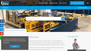 Strapping machine manufacturer - Steenks Service - strapping machine factory