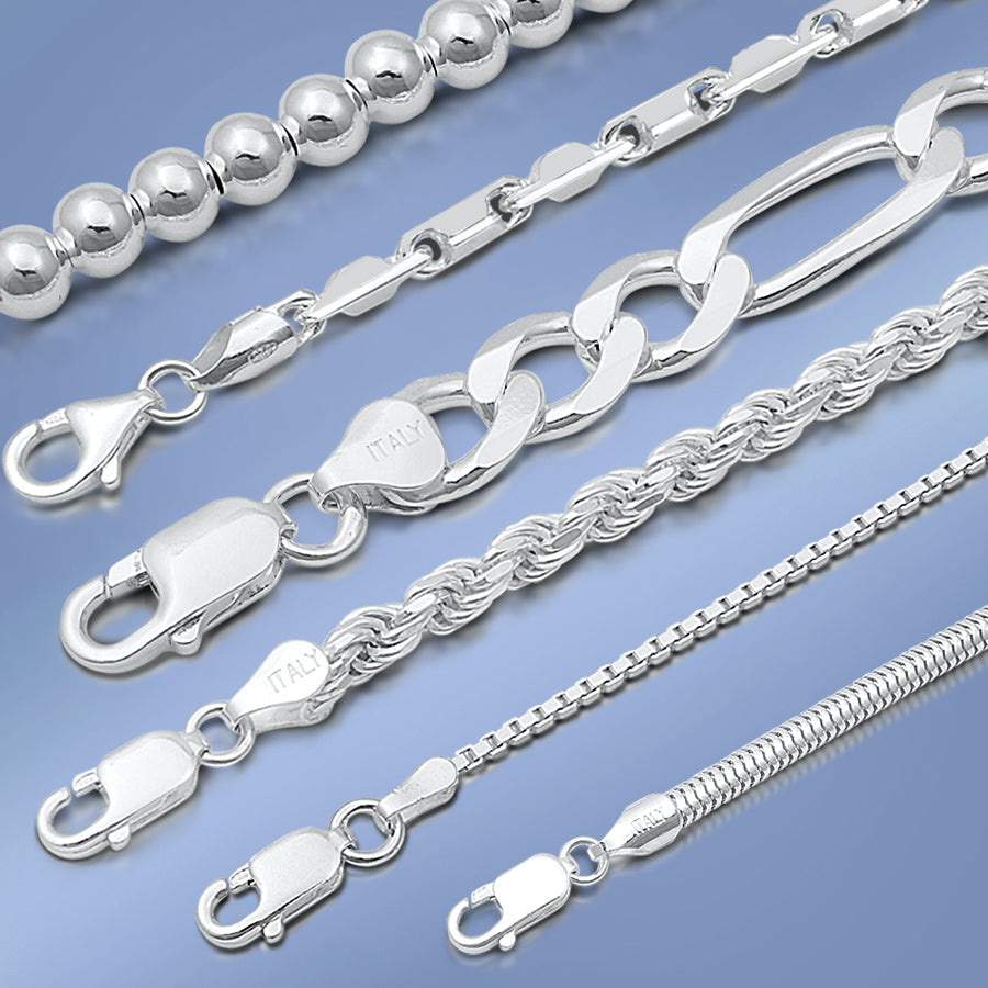 A relevant stock photo of sterling silver supplier in a typical setting.