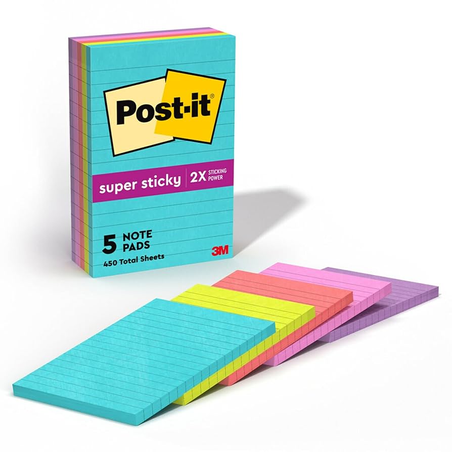 A relevant stock photo of sticky notes supplier in a typical setting.