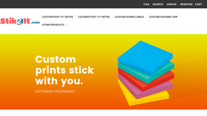 Wholesale Custom Post-It Notes | Custom Blank Cards and Labels - sticky notes bulk