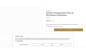 12 Pack: Vintage Retro Flip-up Wholesale Sunglasses – StillFriday - retro sunglasses bulk