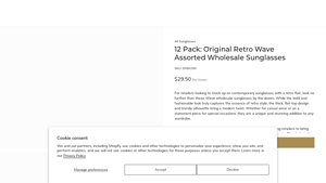 Retro Wave Assorted Wholesale Bulk Sunglasses - Still Friday - vintage sunglasses bulk