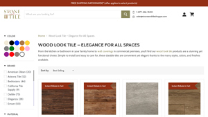 Wood Look Tile | Stone & Tile Shoppe - wood look tile factory