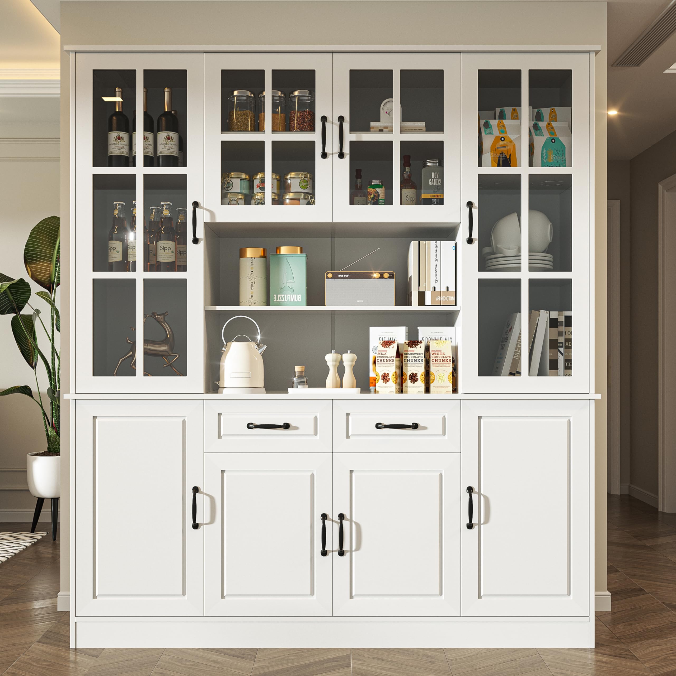 A relevant stock photo of storage cabinet china in a typical setting.