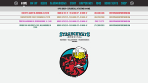 Home | Strangeways Brewing | Exquisitely Peculiar Craft Beer ... - richmond brewery company