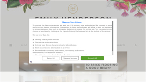 Brick Flooring 101: How To Lay It And Take Care ... - Emily Henderson - brick flooring company