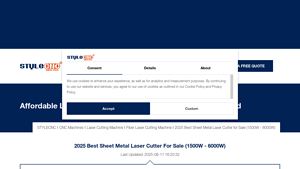 2025 Best Sheet Metal Laser Cutter for Sale (1500W - 6000W) - metal laser cutter factory