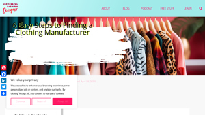 6 Easy Steps to Finding a Clothing Manufacturer - manufacturer for clothing brand