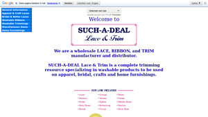 SUCH-A-DEAL Lace Trim - Wholesale Laces, Satin Ribbons ... - lace bulk