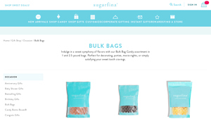 Bulk Bags - Sugarfina - candy bag bulk