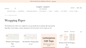 Wrapping Paper - Sugar Paper - gift wrapping paper bulk