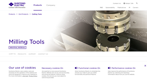 Milling Tools | Sumitomo Electric - milling cutters company
