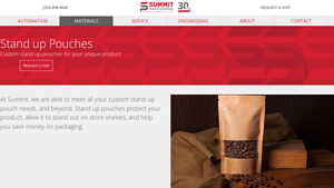 Custom Stand up Pouches with Summit Packaging - stand up pouches bulk