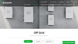 Solar Inverter Manufacturers,Off Grid Factory - SUNDTA - off grid solar inverter factory
