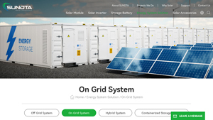 Energy System Solution Manufacturers,On Grid System Factory - on grid solar system factory