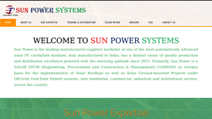 Sun Power Systems - sunpower solar panels factory