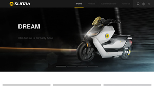 Best electric scooter and electric bikes manufacturer in china-sunra - electric two wheeler company