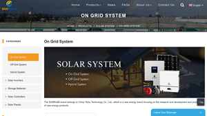China On Grid System Factory & Suppliers - on grid solar system factory