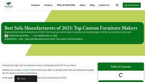 Best Sofa Manufacturers of 2025: Top Custom Furniture Makers - best couch manufacturer