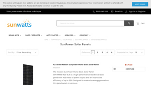 Sunpower Solar Panels | SunWatts - sunpower solar panels factory