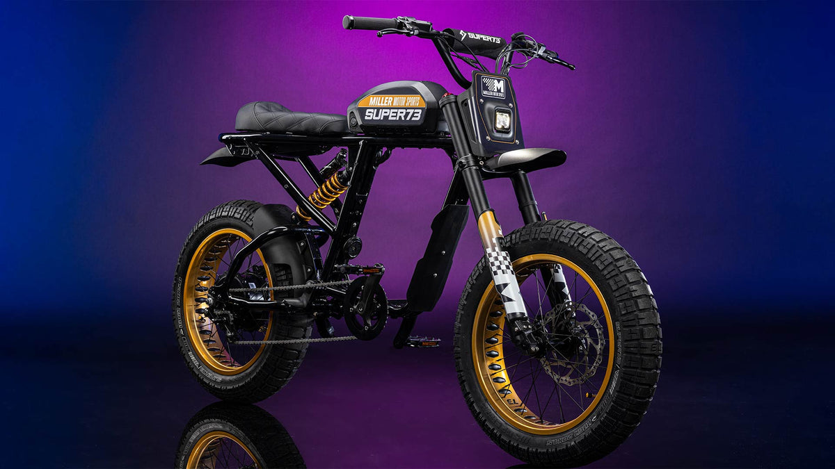 A relevant stock photo of super73 custom in a typical setting.