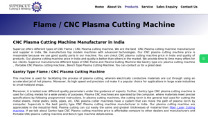 Flame & CNC Plasma Cutting Machine manufacturer in India at best ... - plasma cutting machine factory
