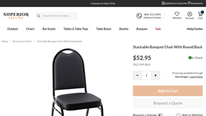 Stackable Banquet Chair With Round Back - stackable chairs bulk