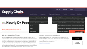 Keurig Dr Pepper | Supply Chain Magazine - dr pepper manufacturer