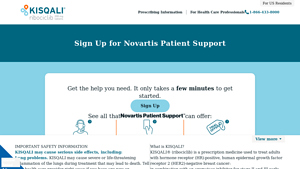 Sign Up for Novartis Patient Support | KISQALI® (ribociclib) - kisqali manufacturer