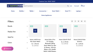 Buy Noise Smartwatch at Best Price - Supreme Mobiles - noise colorfit company