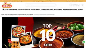 Top 10 Spice Manufacturing Companies in India - food seasoning manufacturer