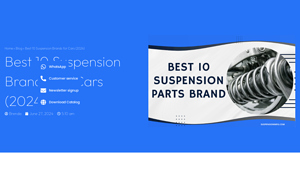 Best 10 Suspension Brands for Cars (2024) - sweden shock manufacturer