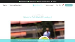 Where is ZYN Made? Explained! - Swenico - zyn manufacturer