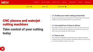 CNC plasma & waterjet cutting machines - Swift-Cut CNC Plasma ... - plasma cutting machine factory