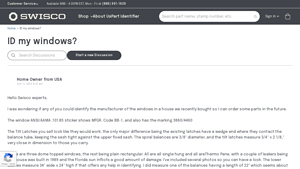 ID my windows? : SWISCO.com - aama window manufacturer code lookup