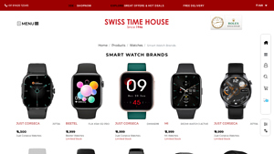 Smart Watch Brands - Swiss Time House - bluetooth watch company