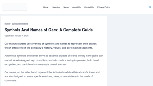 Symbols And Names Of Cars: A Complete Guide - SymbolismDesk - car manufacturer logos and names