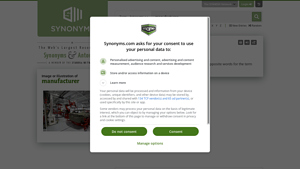 Antonym of manufacturer - Synonyms.com - opposite manufacturer