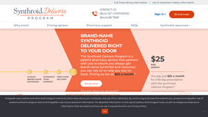 Synthroid Delivers Program - Direct-to-Patient Pharmacy Program - synthroid manufacturer
