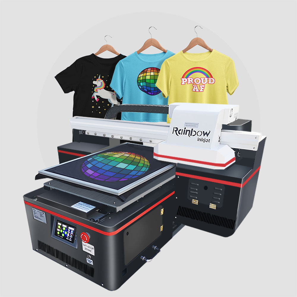 A relevant stock photo of t shirt printing machine manufacturer in a typical setting.