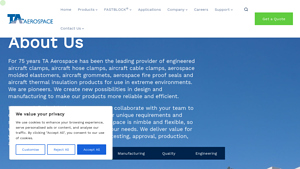 About TA Aerospace - TA Aerospace - aerospace elastomer manufacturer brea california