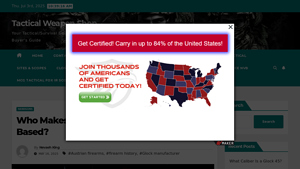 Who Makes Glock and Where Are They Based? - Tactical Weapon Shop - glock firearms manufacturer