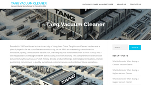 Tang Vacuum Cleaner - Vacuum Cleaner Manufacturer in China - car cleaner manufacturer