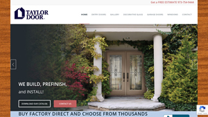 Fiberglass Doors NJ | Exterior Doors | Taylor Door, LLC - custom door manufacturer