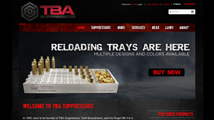 Welcome to TBA Suppressors - Built on Sound Principles - silencer manufacturer