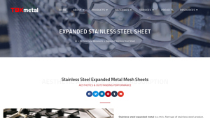 Stainless Steel Expanded Metal Mesh Sheets Suppliers - expanded metal sheet factory