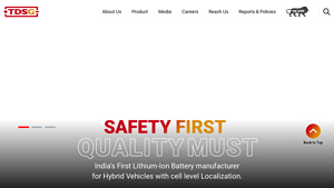TDSG - lithium car battery factory